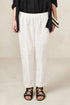 Poplin Cropped Pull on Full Pant Urban Zen